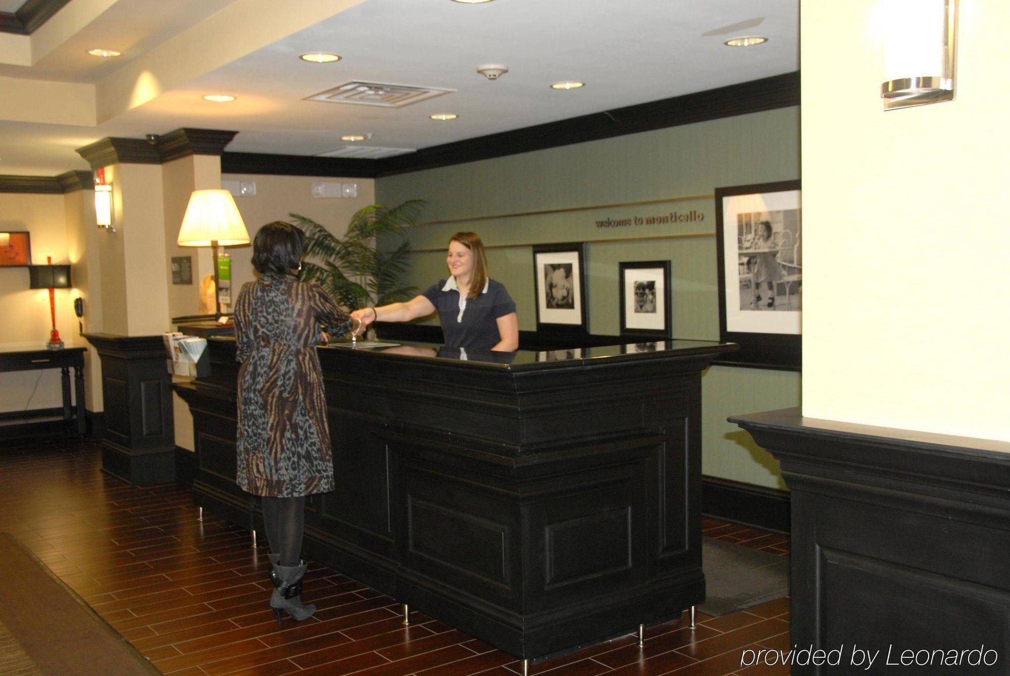 Hampton Inn - Monticello Beltér fotó